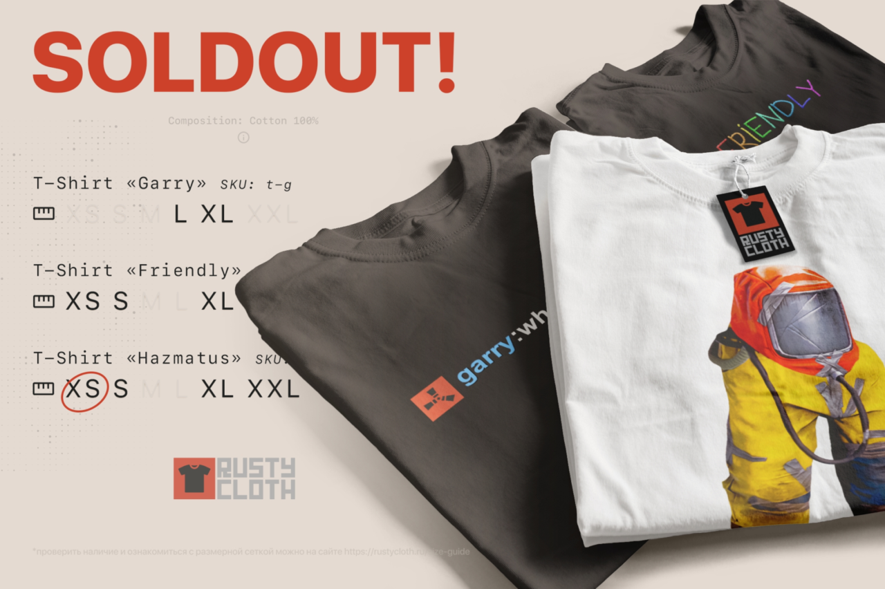 Original informational post announcing that the remaining T-shirts had sold out.